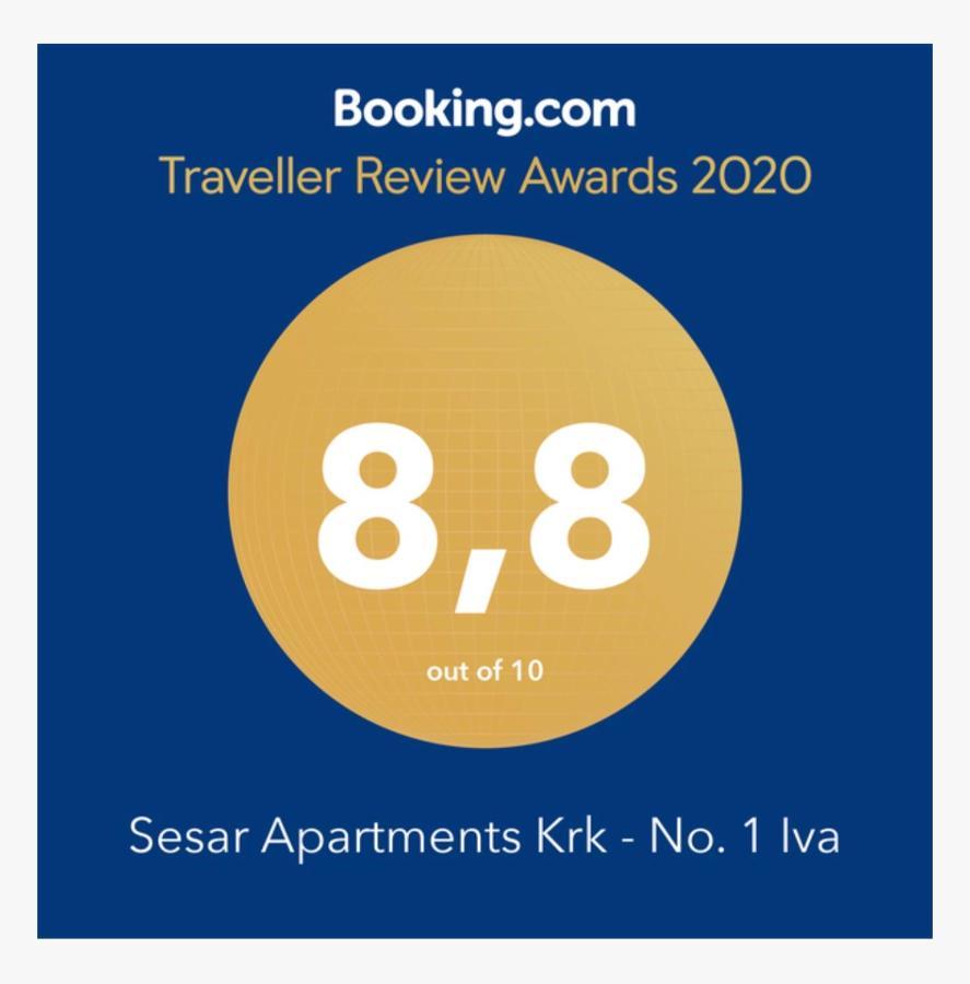 Sesar Apartments Krk - No. 1 Iva Крк Экстерьер фото